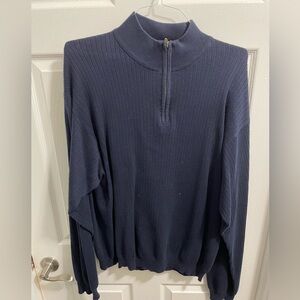 Navy blue. Cutter Buck sweater. Double XL.